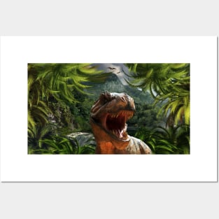 Dinasour Posters and Art